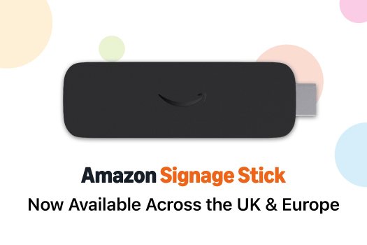 Buy the Amazon Signage Stick for digital signage in the UK, Germany, France, Spain and Italy. Set up PosterBooking in minutes with reliable 4K signage hardware built by Amazon.