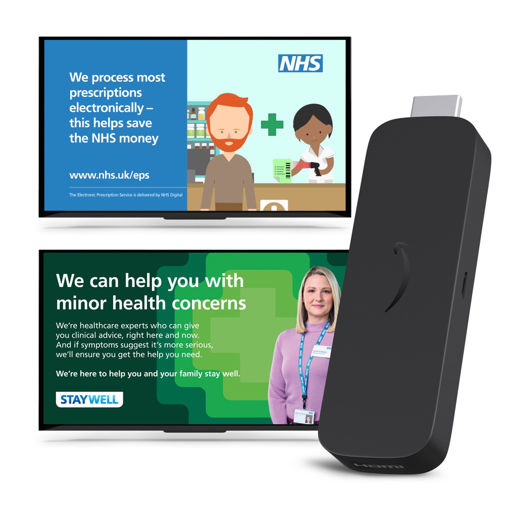 Enterprise digital signage software with Amazon Signage Stick