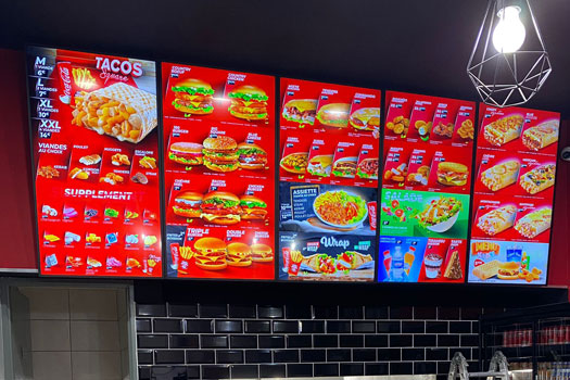 8 reasons to use digital signage in a restaurant