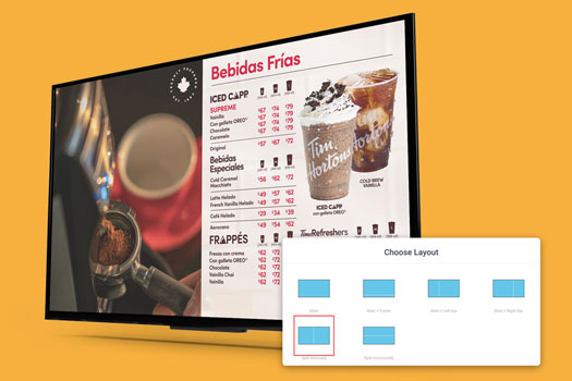 How to make a TV menu slideshow using Google Slides