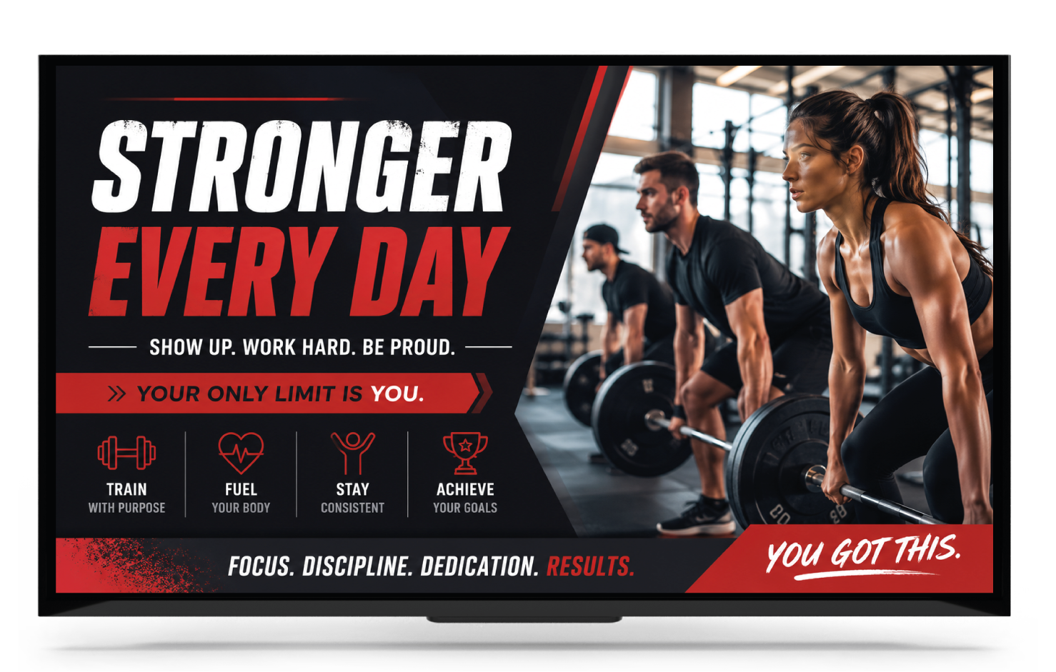 Digital Signage for Gyms