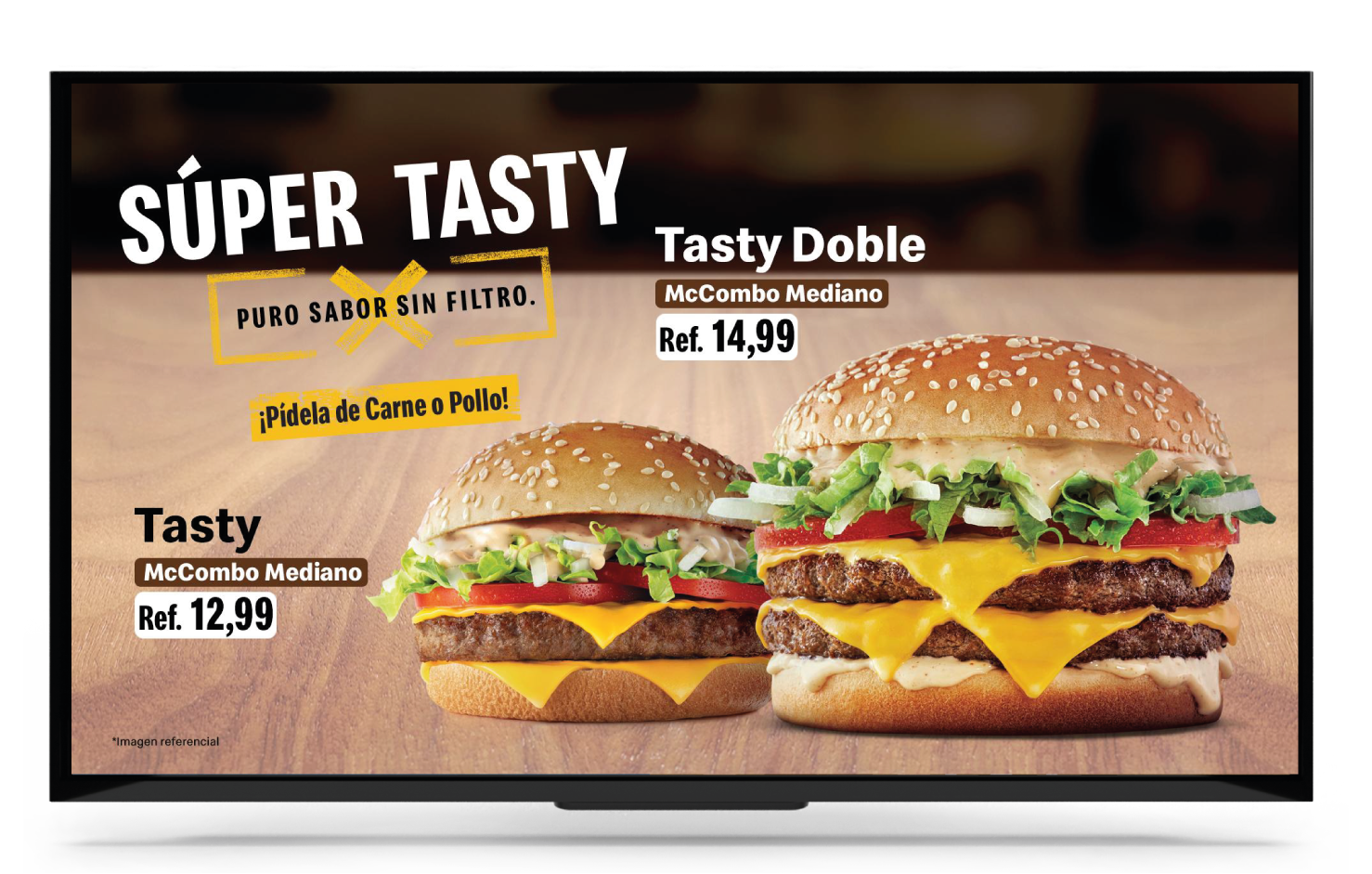 McDonalds uses posterbooking Digital Signage Software