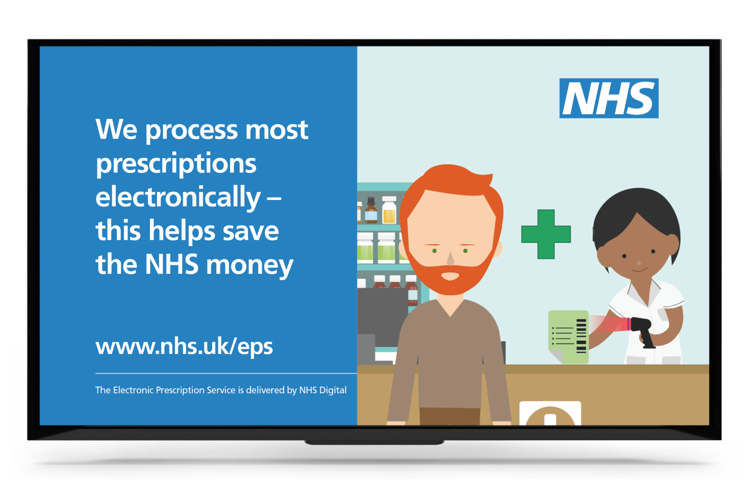 NHS uses our Digital Signage Software