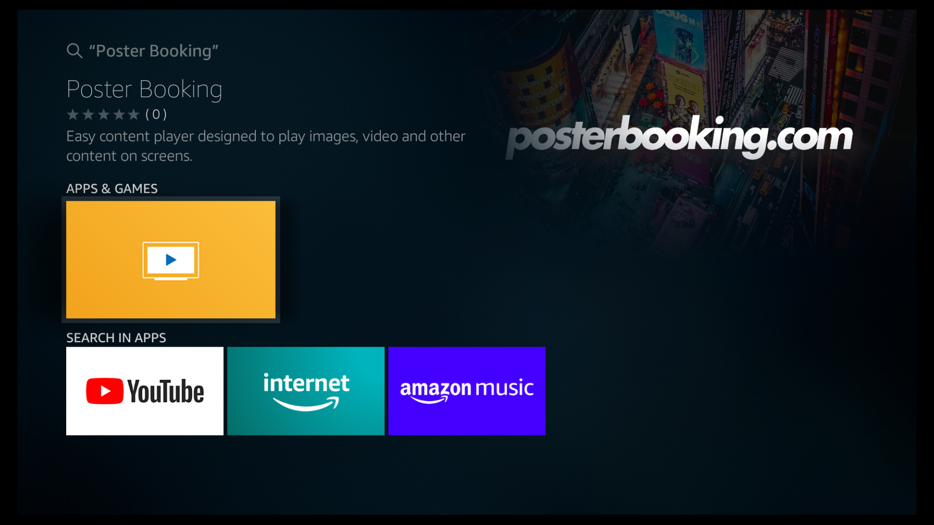 Free digital signage software: How to upload content on PosterBooking