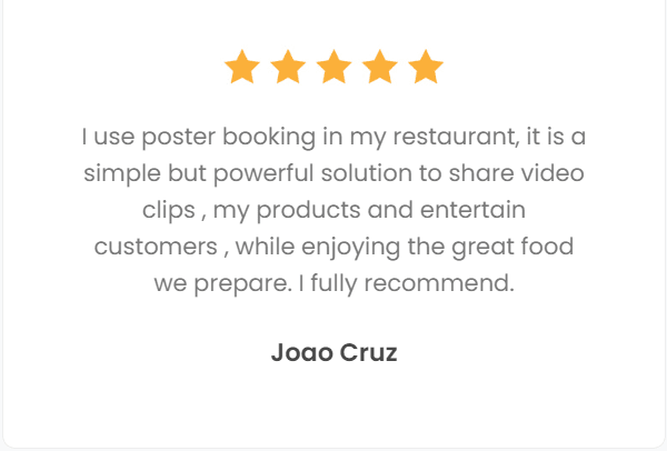 PosterBooking reviews