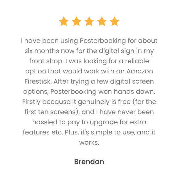 posterbooking review