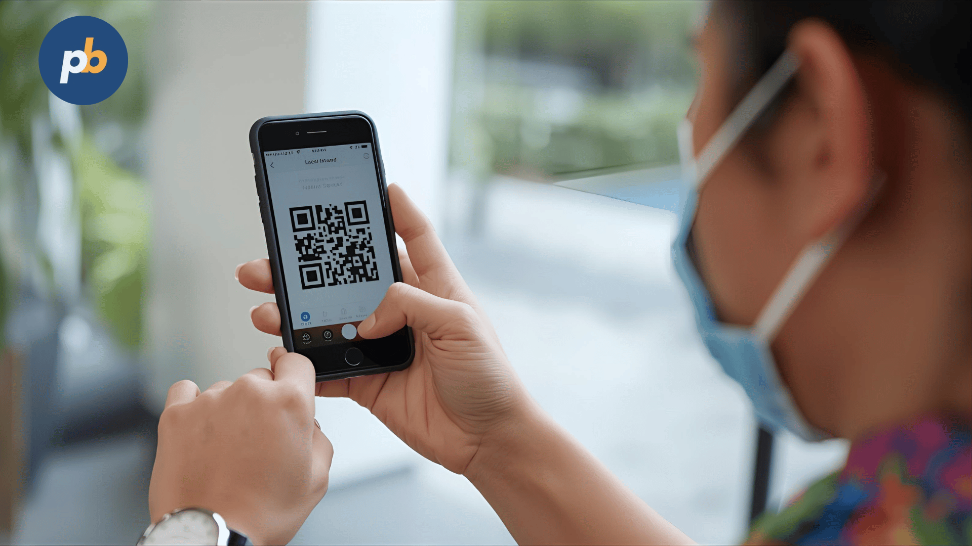Digital signage QR