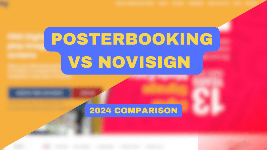 posterbooking vs novisgn 2024
