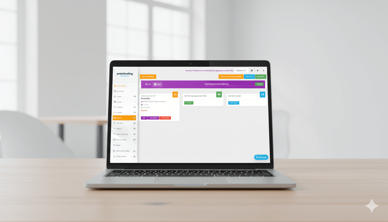 digital signage content management system