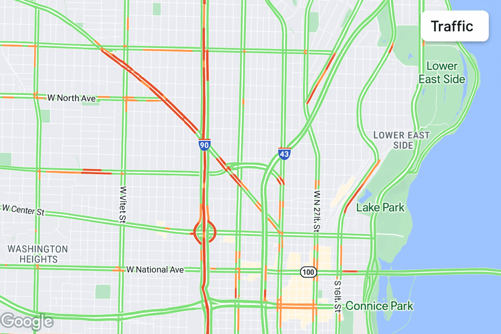 Show traffic on PosterBooking
