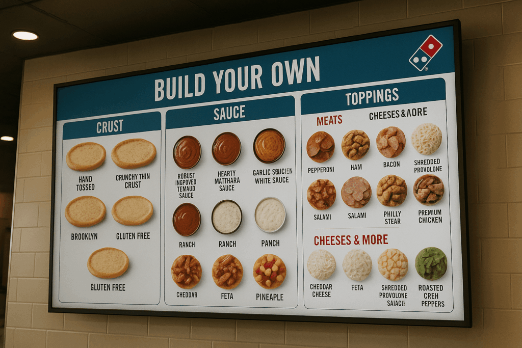 POSTERBOOKING DOMINOS PIZZA