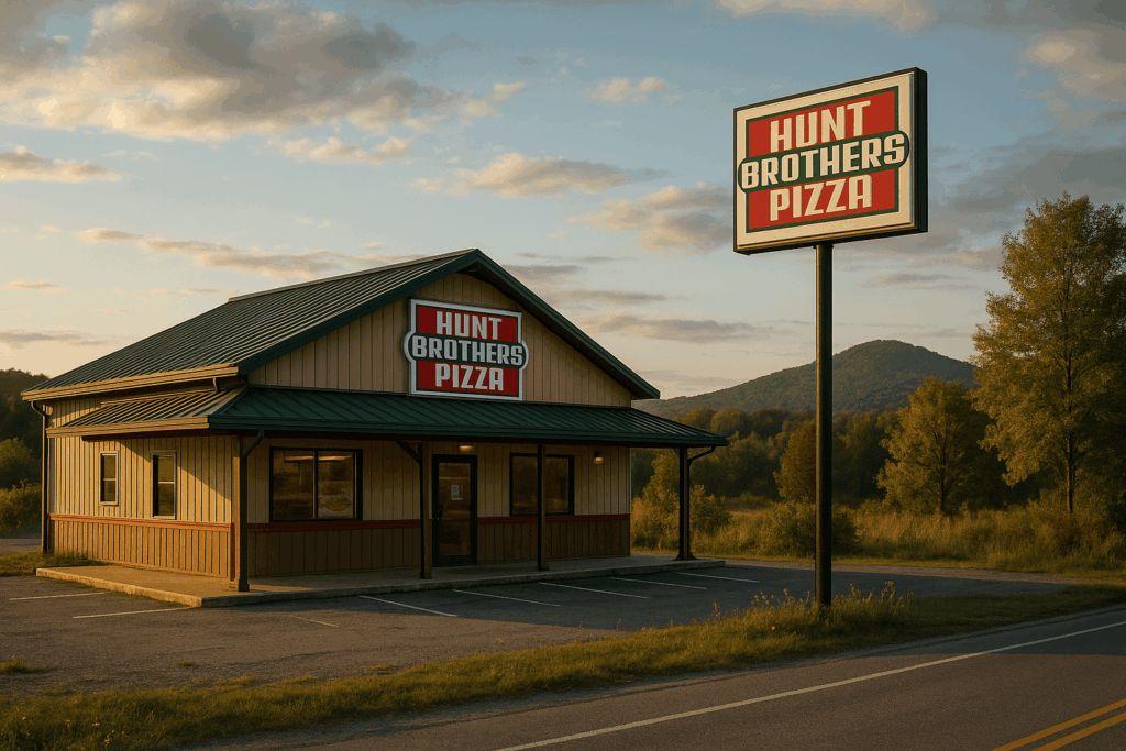 posterbooking hunt brothers pizza
