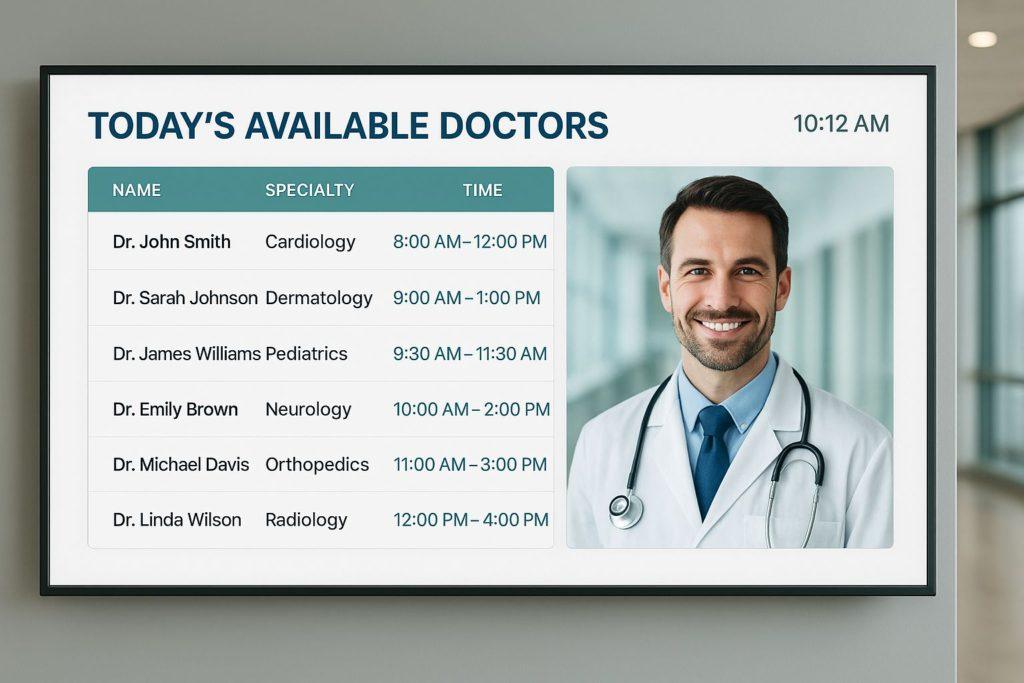 digital signage for healthcare 2 1