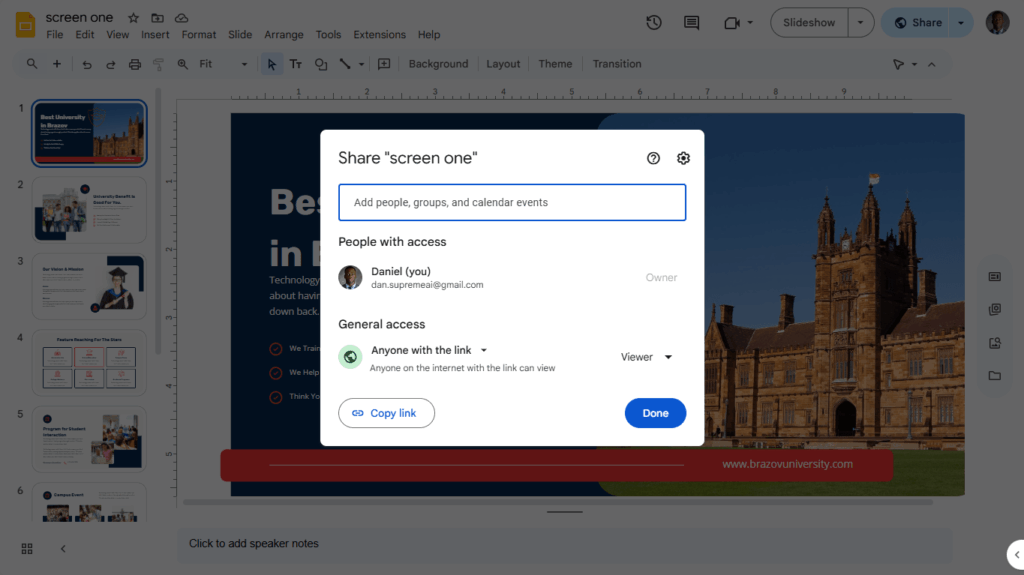 google slides one