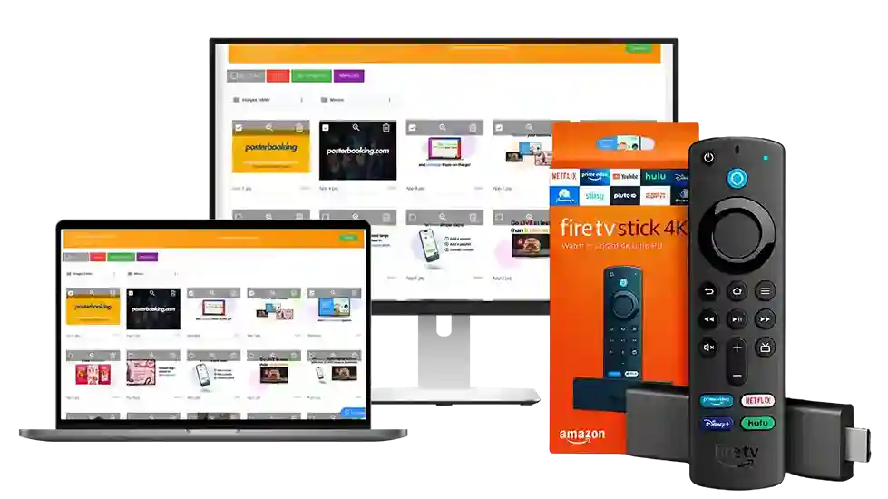 posterbooking devices screen