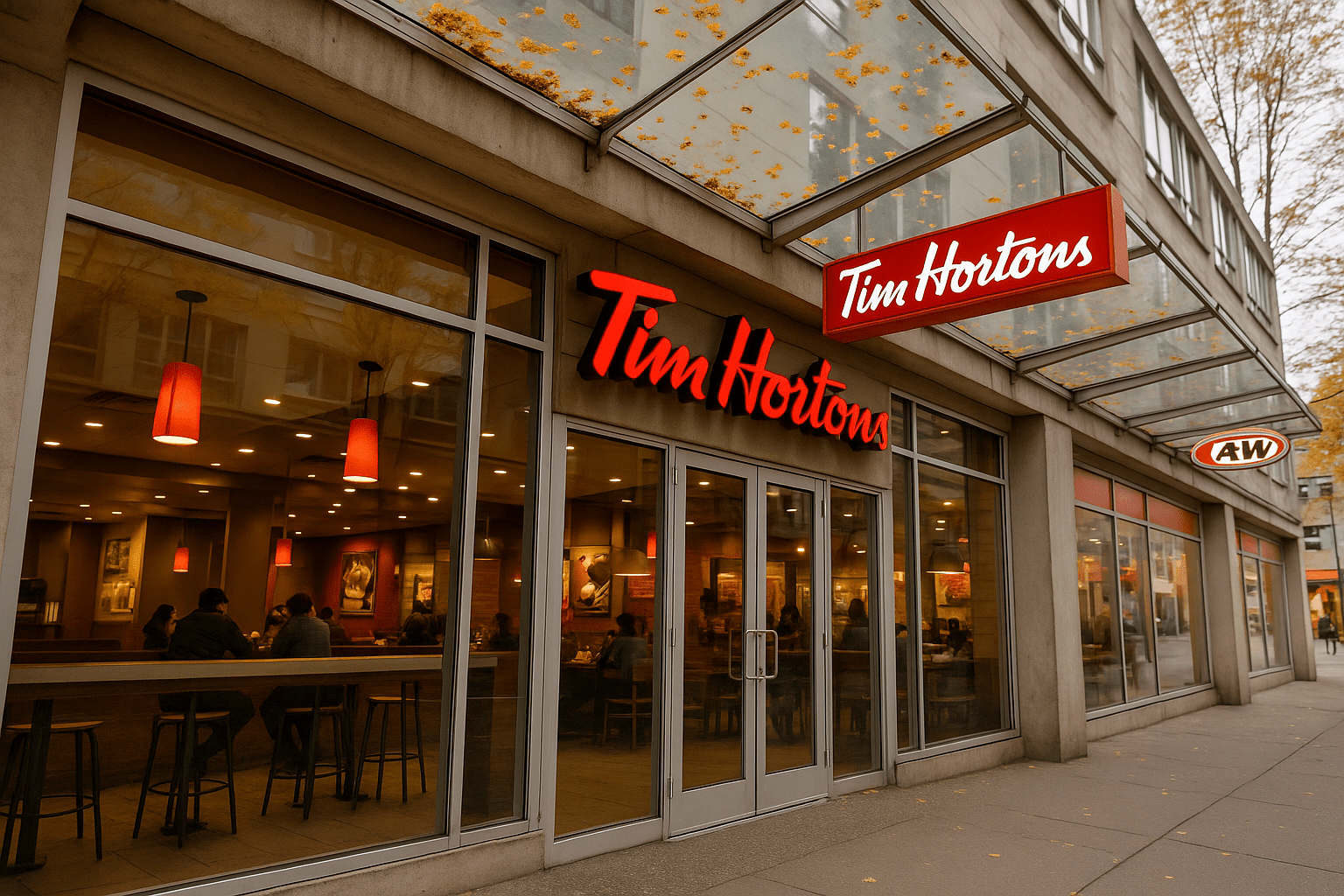 tim hortons digital menu boards