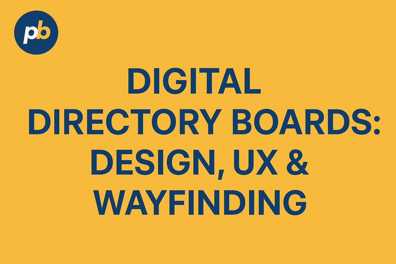 digital signage directory