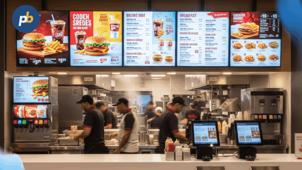 digital signage for restaurants