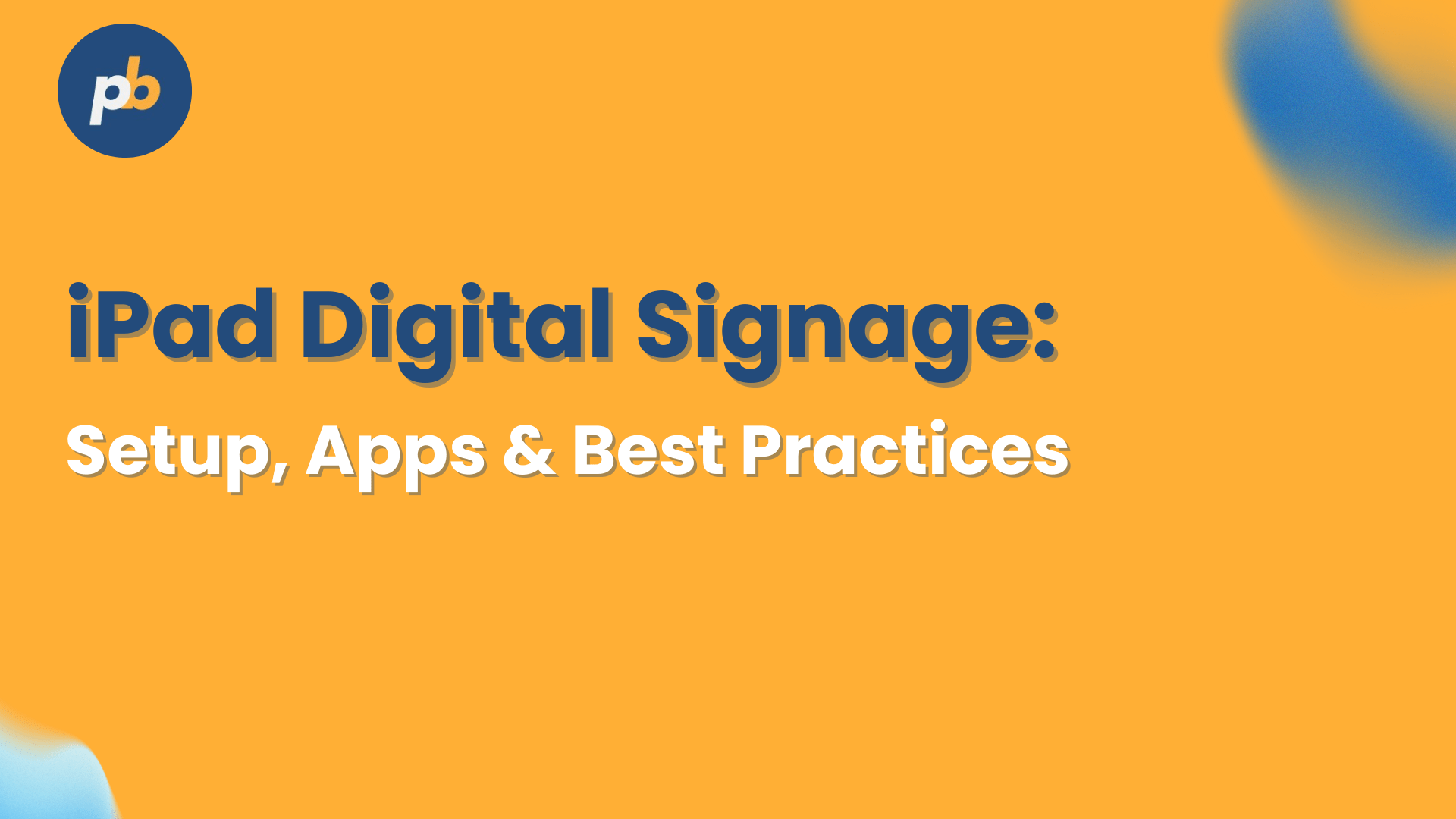 digital signage ipad 1