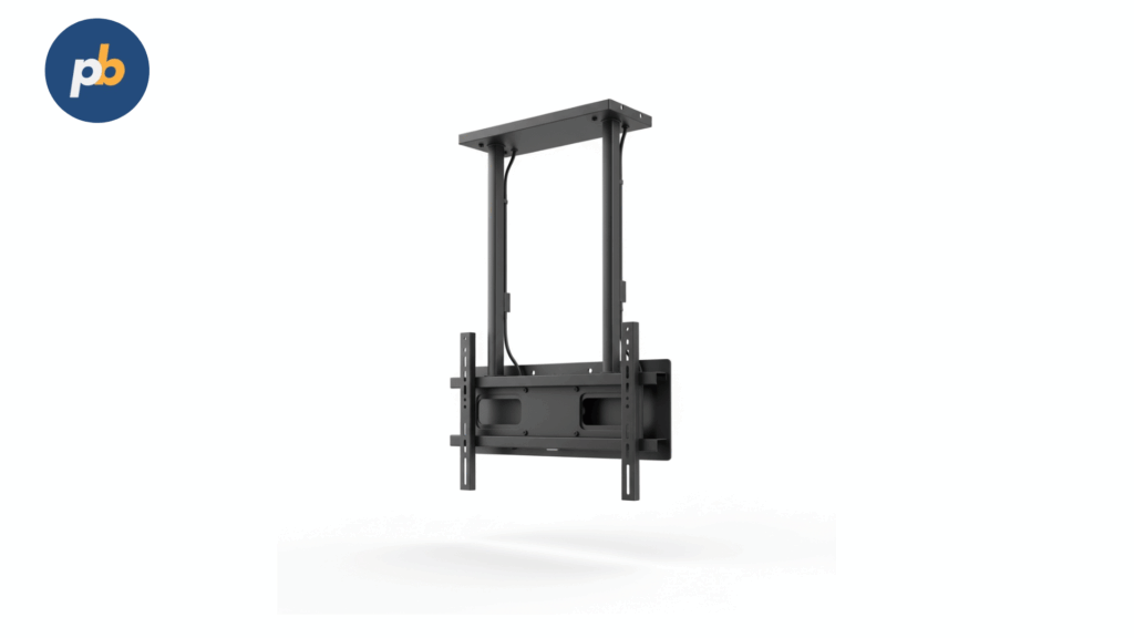 Digital signage mount for display