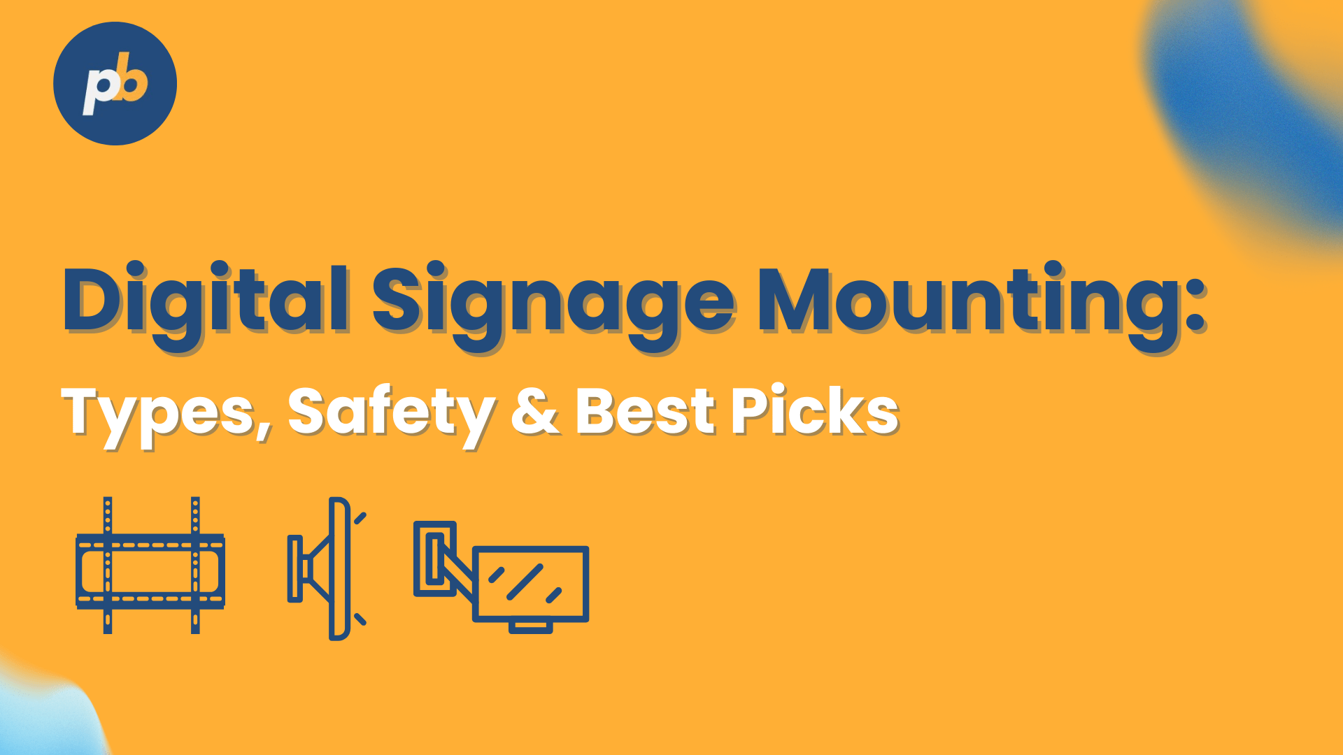 digital signage mounting
