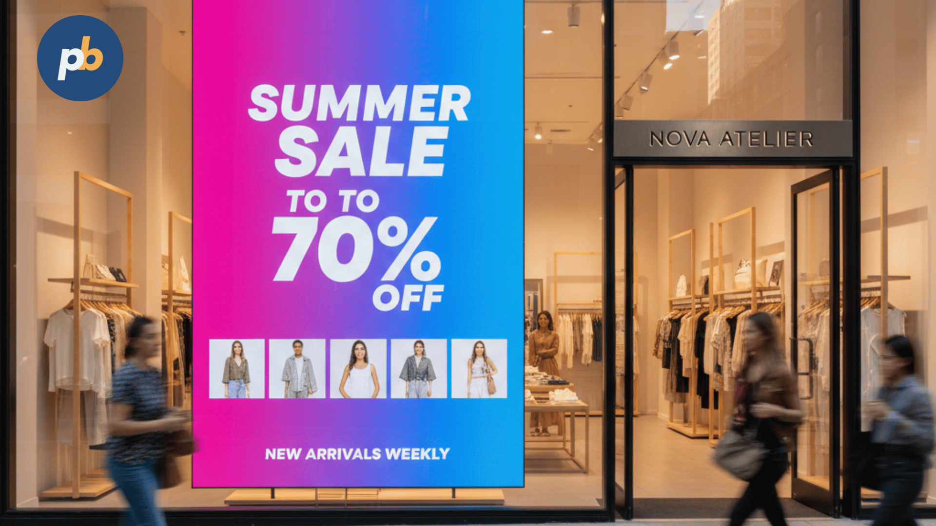 digital signage sale 1