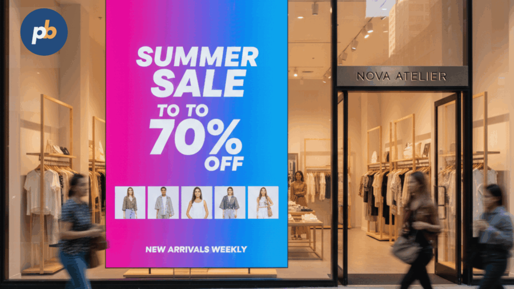 Digital signage sale