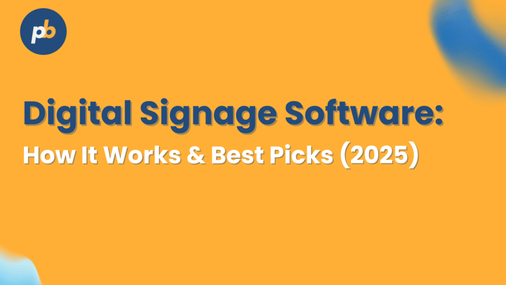 digital signage software