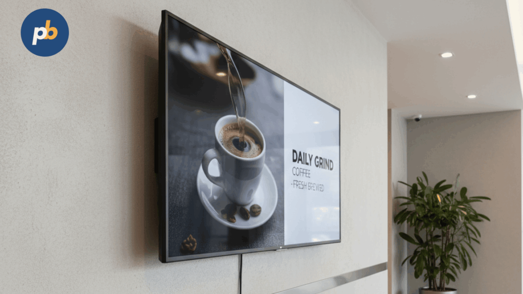 Digital signage tv
