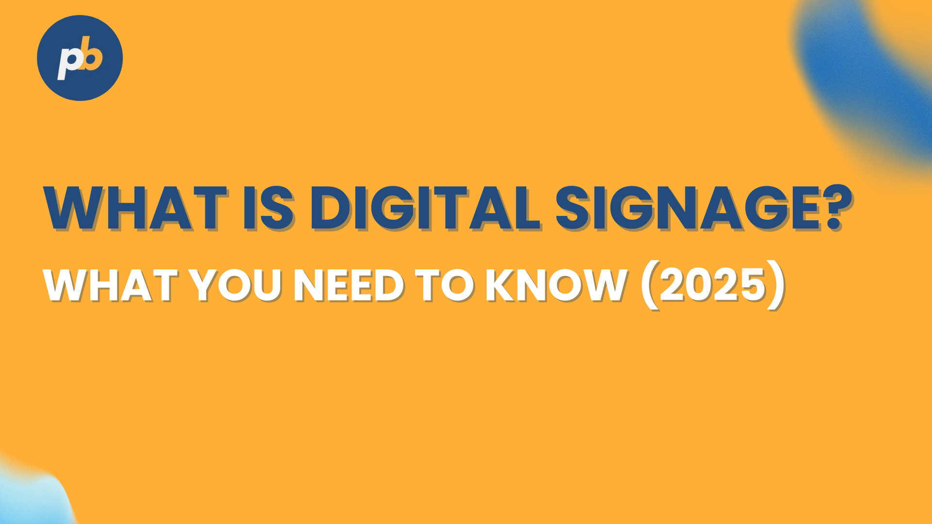 digital signage