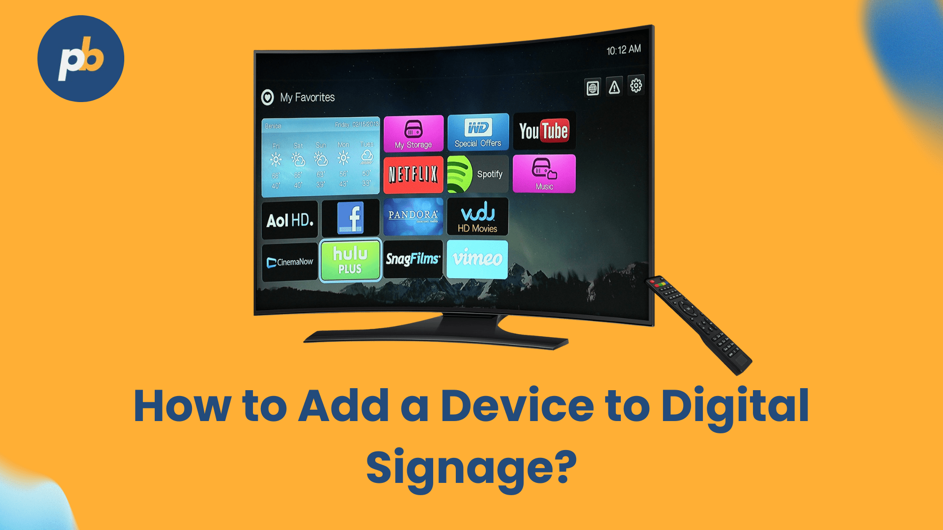 how to add device to digital signage