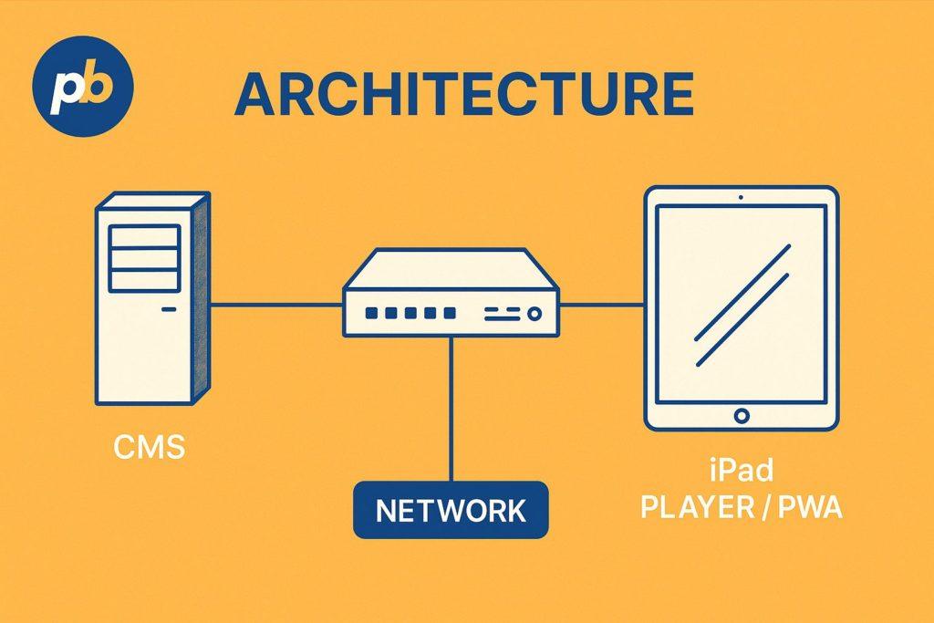 Ipad arcitecture digital signage