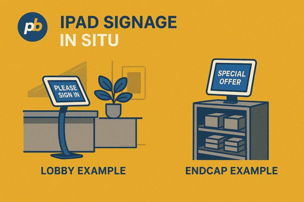 Ipad digital signage