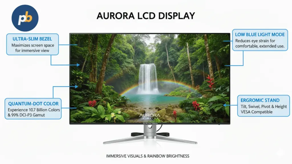 digital signage LCD display
