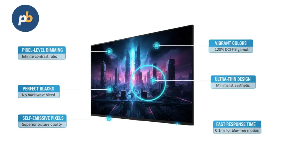 digital signage OLED display