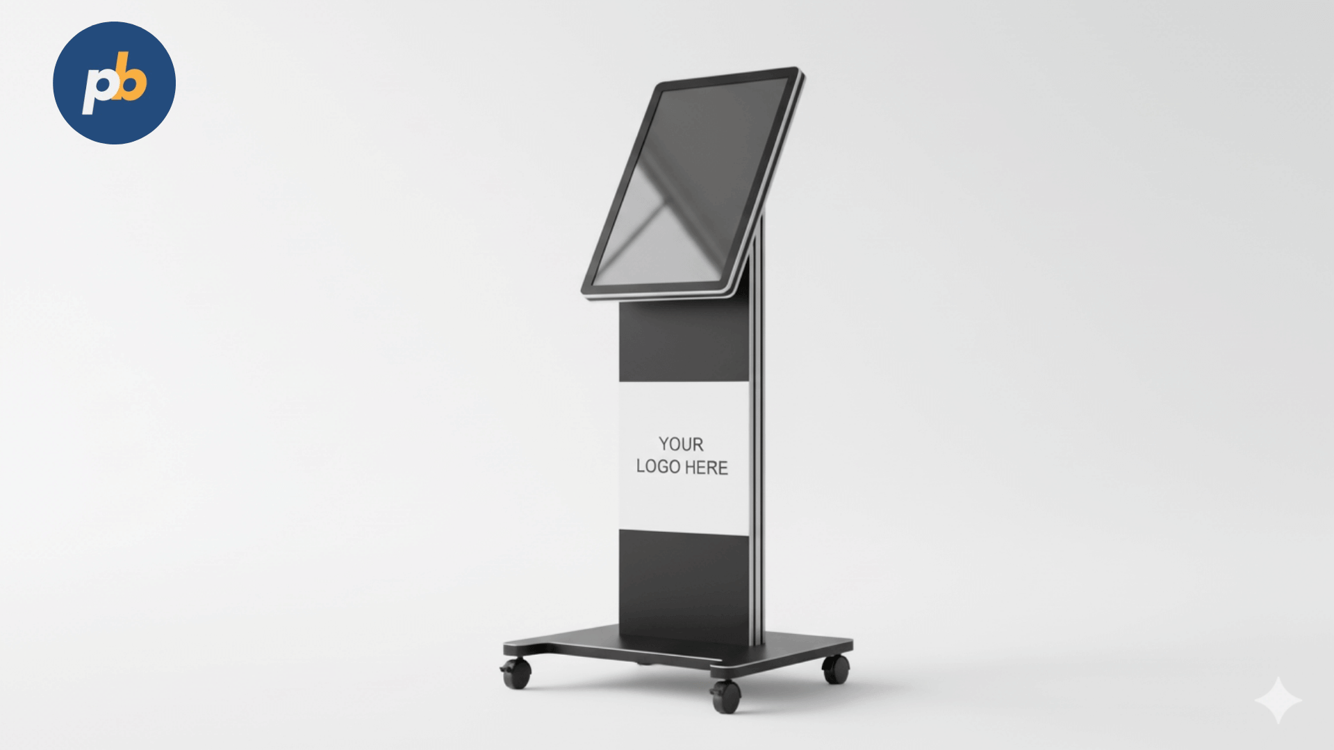 digital signage portable kiosk