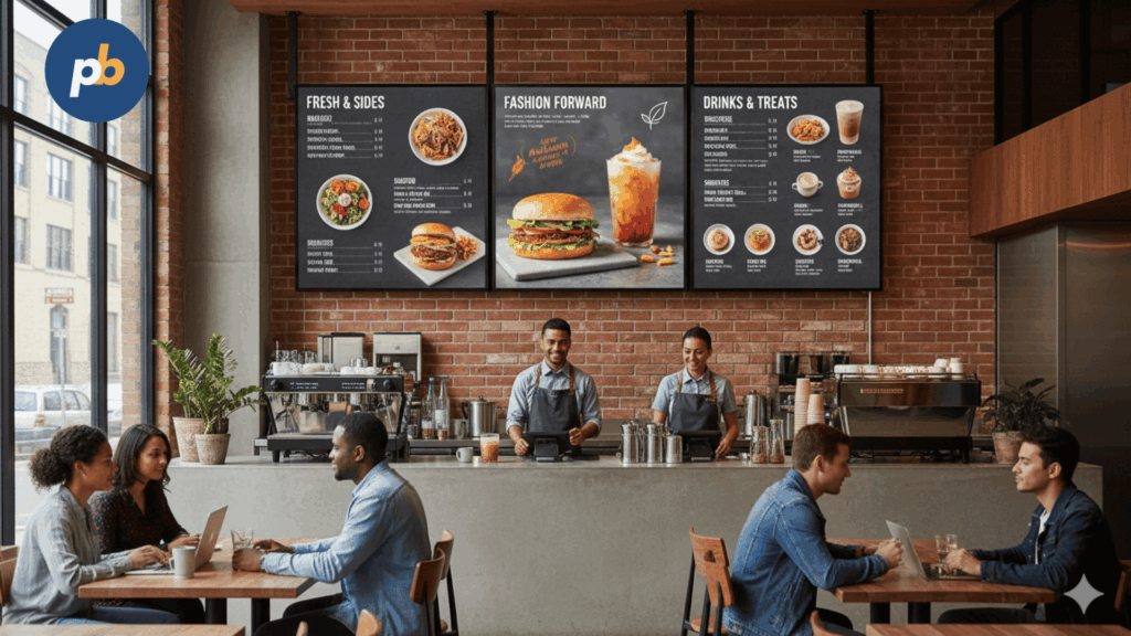 digital signage menu boards