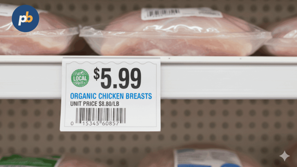 price tags signage