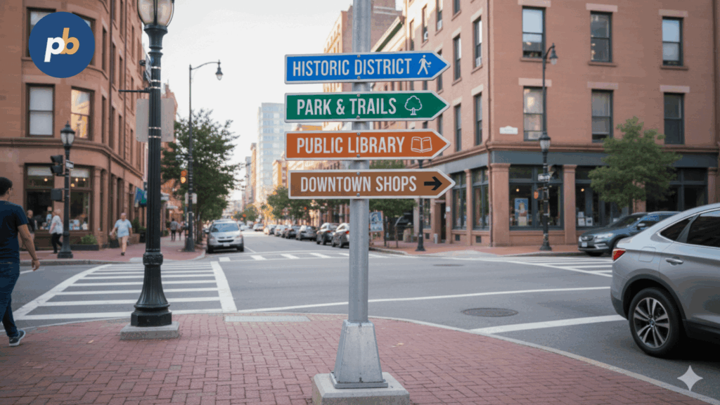 signage road sign