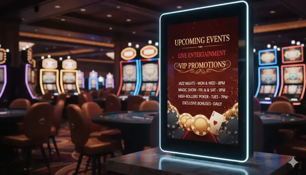 Digital Signage for Casinos