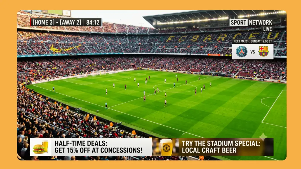 PosterBooking digital signage