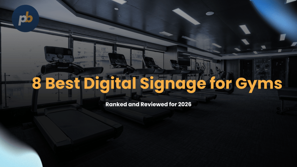 PosterBooking digital signage