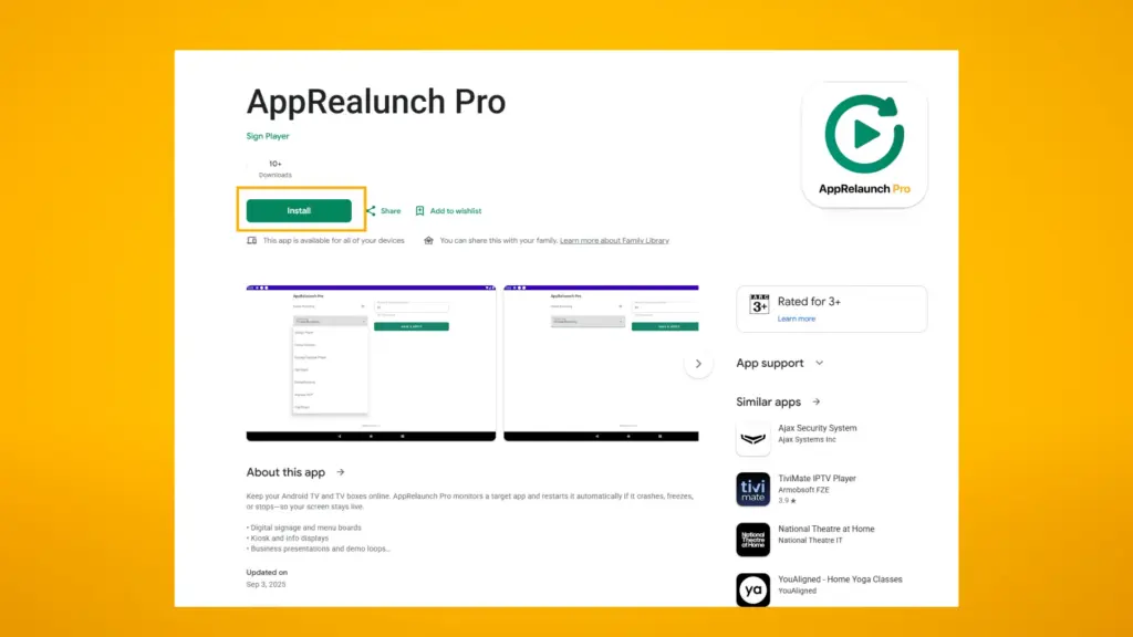PosterBooking digital signage